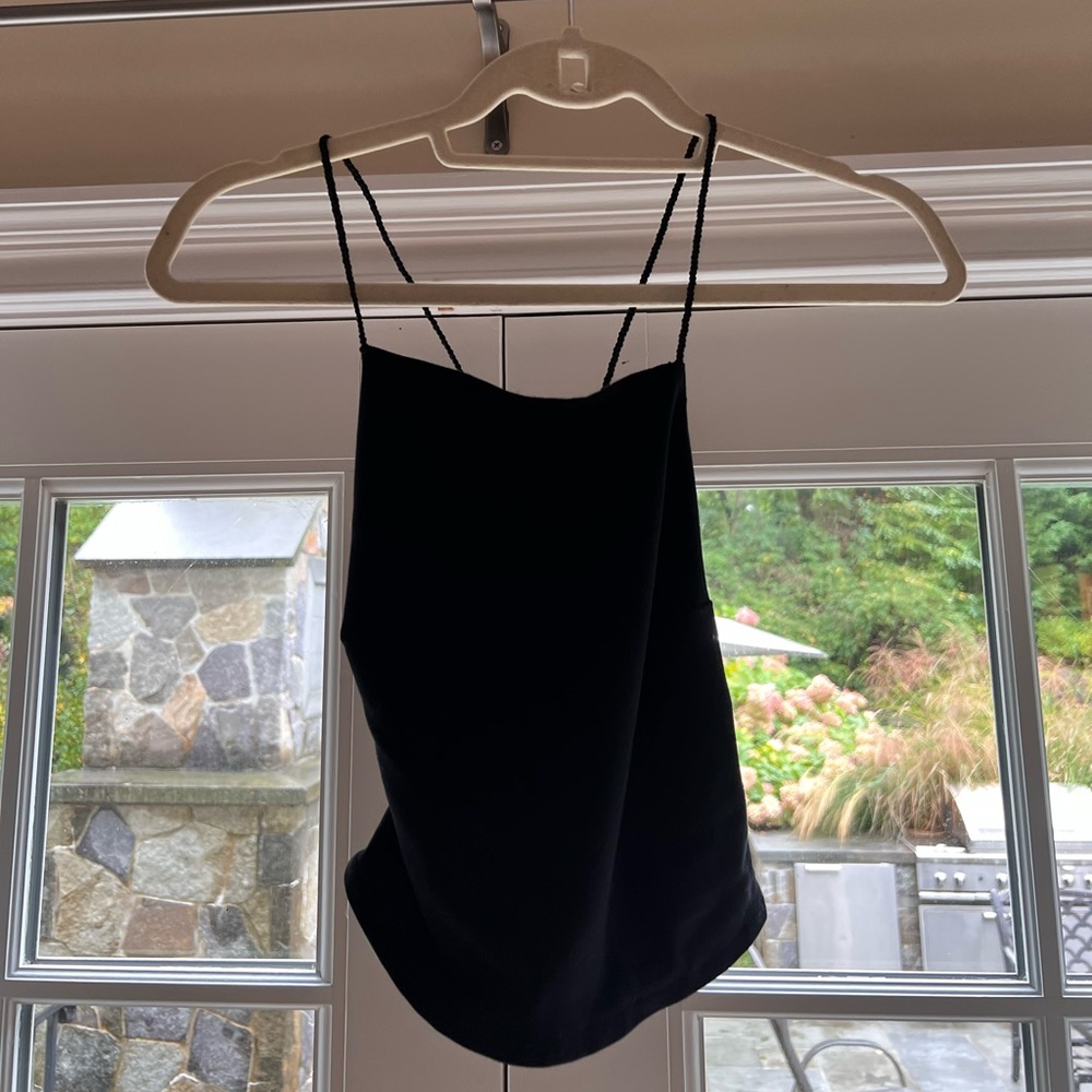 Black Cross Back Urban Outfitters Tank